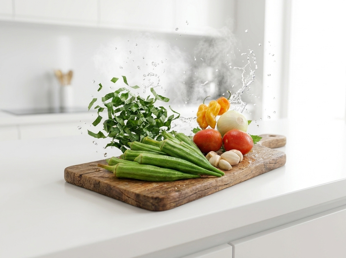Okersoep / Okro bravoe Pakket